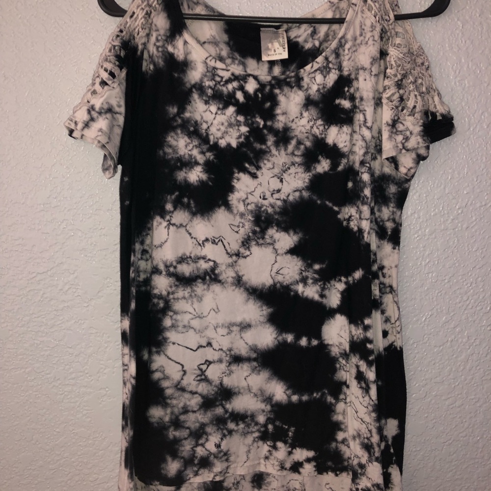Tie-dye Short sleeve shirt